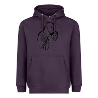 Plum christopher hitchens essential Heavyweight Hoodie - linhVisuals