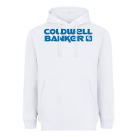 White coldwell banker Heavyweight Hoodie - linhVisuals
