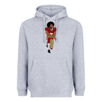 Heather Grey colin kaepernick kneeling classic Heavyweight Hoodie - linhVisuals