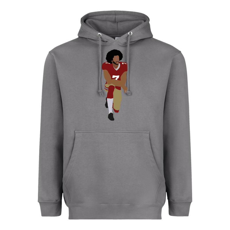 Colin Kaepernick Kneeling Classic Heavyweight Hoodie by linhVisuals | Teevron