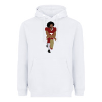 White colin kaepernick kneeling classic Heavyweight Hoodie - linhVisuals