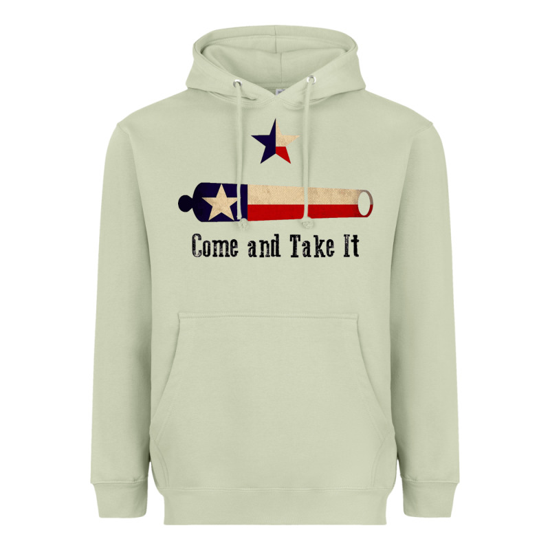 Come And Take It   Texas Flag Essential Heavyweight Hoodie by linhVisuals | Teevron