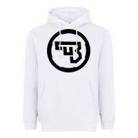 White cz Heavyweight Hoodie - linhVisuals