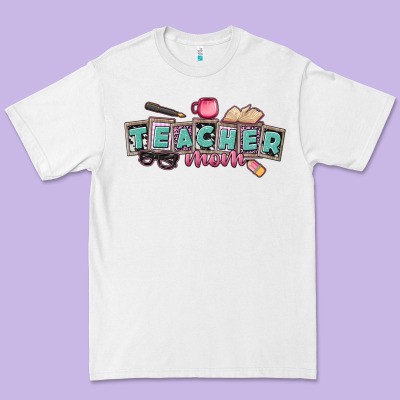 Teacher Mom Premium Tee Designed By Cowgirlartshop
