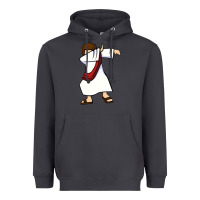 Smoke dabbing jesus christian dab dance Heavyweight Hoodie - linhVisuals