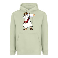 Matcha dabbing jesus christian dab dance Heavyweight Hoodie - linhVisuals
