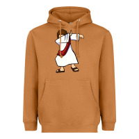 Meerkat dabbing jesus christian dab dance Heavyweight Hoodie - linhVisuals