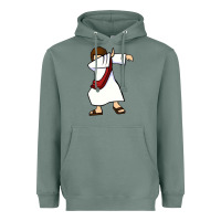 Sage dabbing jesus christian dab dance Heavyweight Hoodie - linhVisuals