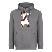Storm dabbing jesus christian dab dance Heavyweight Hoodie - linhVisuals