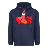 Navy sebastian Heavyweight Hoodie - linhVisuals