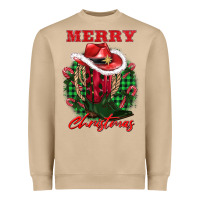 Mushroom merry christmas boots hat rope Heavyweight Sweatshirt - AdoDesignShop