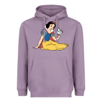 Lavender snow white Heavyweight Hoodie - linhVisuals