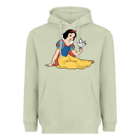 Matcha snow white Heavyweight Hoodie - linhVisuals