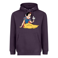 Plum snow white Heavyweight Hoodie - linhVisuals
