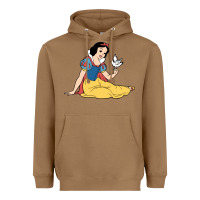 Toasted Coconut snow white Heavyweight Hoodie - linhVisuals