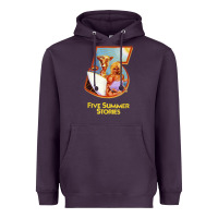 Plum five 5 summer stories t shirt Heavyweight Hoodie - linhVisuals