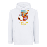 White five 5 summer stories t shirt Heavyweight Hoodie - linhVisuals