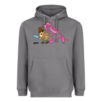Storm the pink panther Heavyweight Hoodie - linhVisuals