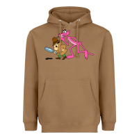 Toasted Coconut the pink panther Heavyweight Hoodie - linhVisuals