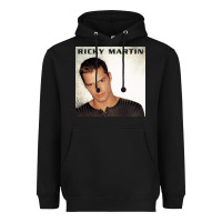 Black ricky martin   ricky martin Heavyweight Hoodie - linhVisuals