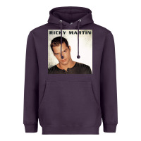 Plum ricky martin   ricky martin Heavyweight Hoodie - linhVisuals
