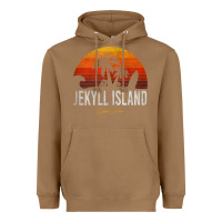 Toasted Coconut jekyll island beach georgia ga palms vacation surf sundown tank top Heavyweight Hoodie - linhVisuals