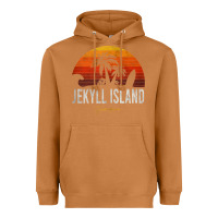 Meerkat jekyll island beach georgia ga palms vacation surf sundown tank top Heavyweight Hoodie - linhVisuals