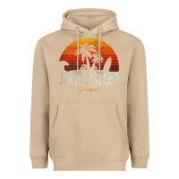 Mushroom jekyll island beach georgia ga palms vacation surf sundown tank top Heavyweight Hoodie - linhVisuals