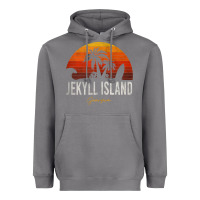 Storm jekyll island beach georgia ga palms vacation surf sundown tank top Heavyweight Hoodie - linhVisuals