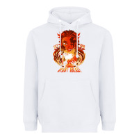 White set your heart ablaze Heavyweight Hoodie - linhVisuals