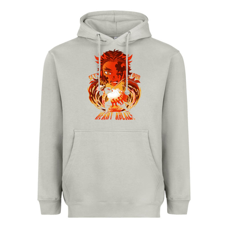 Set Your Heart Ablaze Heavyweight Hoodie by linhVisuals | Teevron