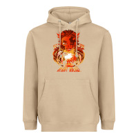 Mushroom set your heart ablaze Heavyweight Hoodie - linhVisuals
