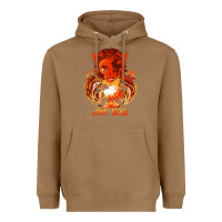 Toasted Coconut set your heart ablaze Heavyweight Hoodie - linhVisuals