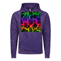 Cloud Purple colorful cow seamless pattern Vintage Hoodie - BundleAndBundleShop