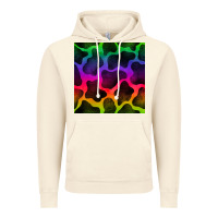 Vintage Artic colorful cow seamless pattern Vintage Hoodie - BundleAndBundleShop