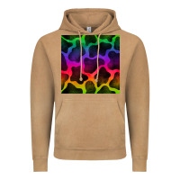 Colorful Cow Seamless Pattern Vintage Hoodie | Teevron
