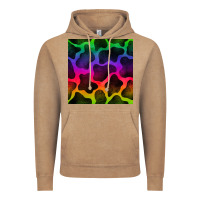 Vintage Coffee colorful cow seamless pattern Vintage Hoodie - BundleAndBundleShop
