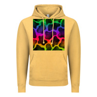 Vintage Mustard colorful cow seamless pattern Vintage Hoodie - BundleAndBundleShop