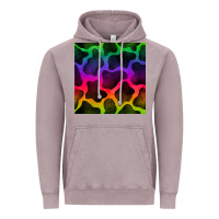 Vintage Zinc colorful cow seamless pattern Vintage Hoodie - BundleAndBundleShop