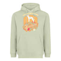 Matcha mom t  shirt italian greyhound best coffee   dog owner coffee lover gi Heavyweight Hoodie - linhVisuals
