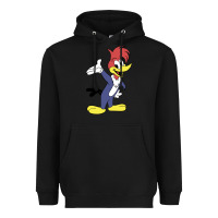 Black woody woodpecker Heavyweight Hoodie - linhVisuals
