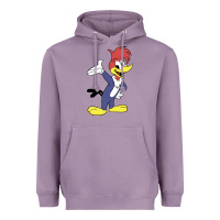 Lavender woody woodpecker Heavyweight Hoodie - linhVisuals