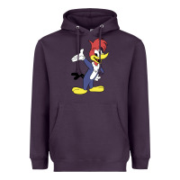 Plum woody woodpecker Heavyweight Hoodie - linhVisuals