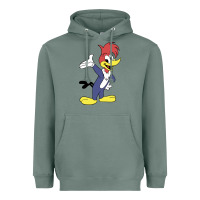 Sage woody woodpecker Heavyweight Hoodie - linhVisuals