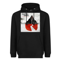 Black sleeping with sirens one Heavyweight Hoodie - linhVisuals