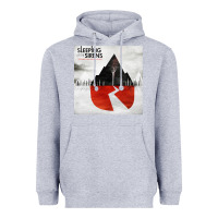 Heather Grey sleeping with sirens one Heavyweight Hoodie - linhVisuals