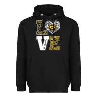 Black h4wk5 tshirt Heavyweight Hoodie - linhVisuals