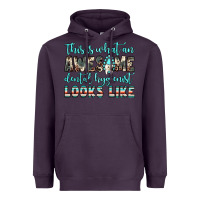 Plum this is what an awesome dental hygienist looks like Heavyweight Hoodie - JahusDesignShop