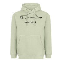 Matcha Funny Animal Sloth SLOPHISTICATED Heavyweight Hoodie - linhVisuals
