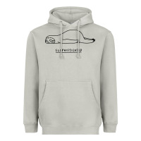 Moon Dust Funny Animal Sloth SLOPHISTICATED Heavyweight Hoodie - linhVisuals